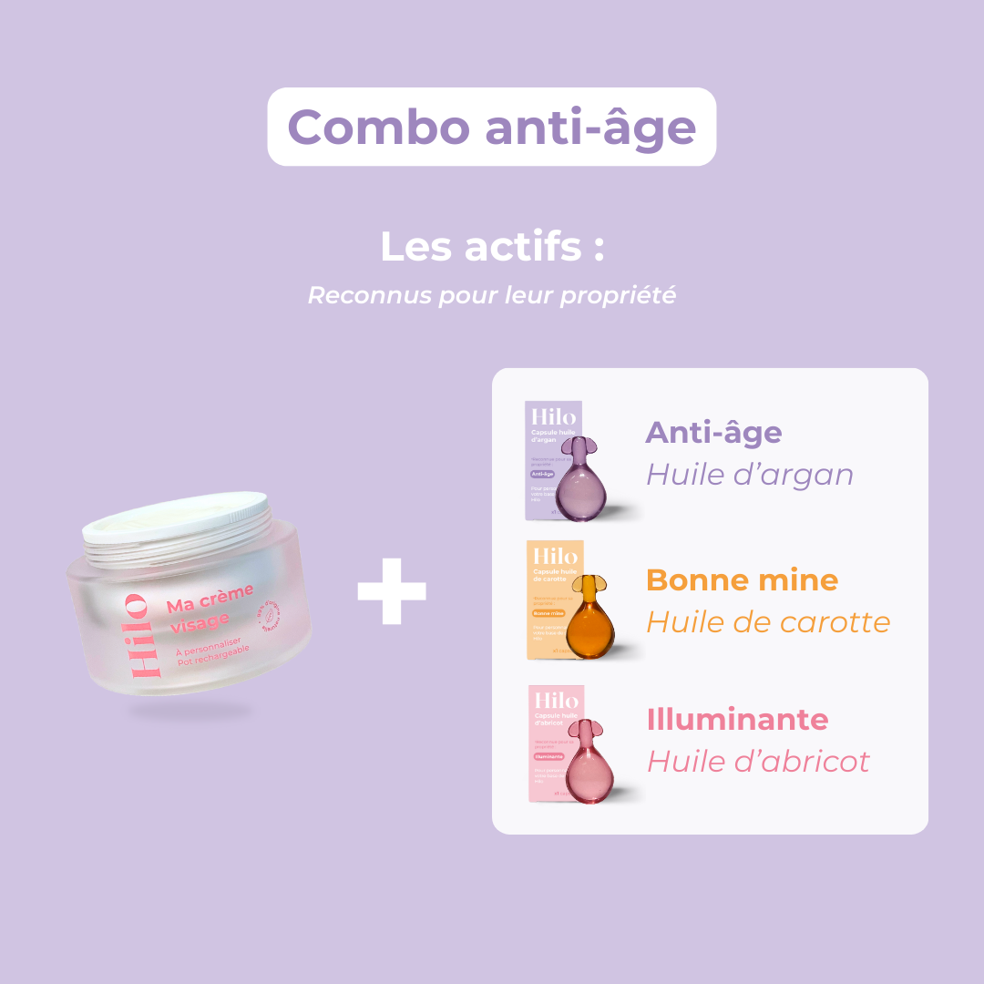 Ma crème visage naturelle - spéciale signes de l'âge