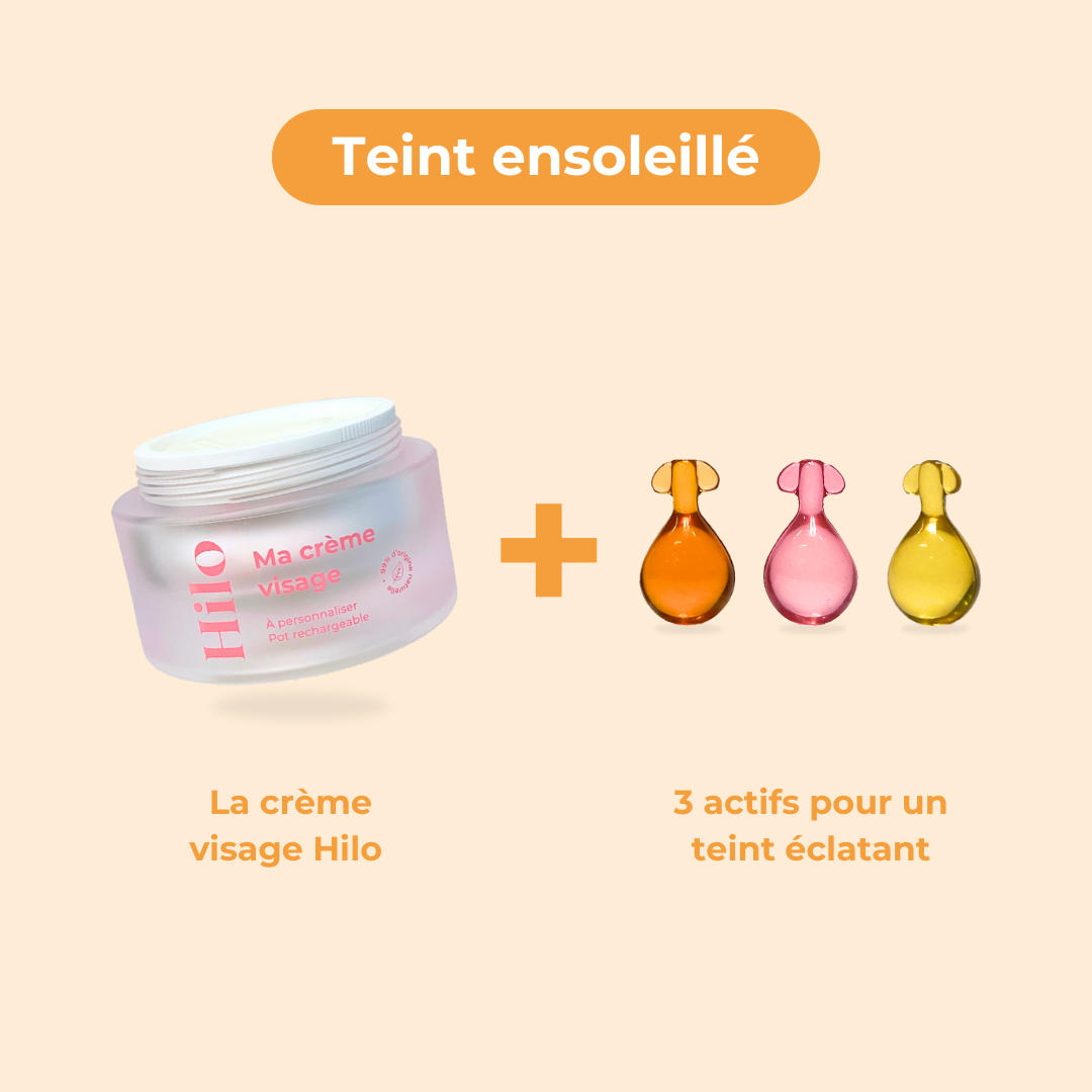 Ma crème visage naturelle - spéciale teint ensoleillé