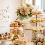 Bar à douceurs de mariage : quantités & desserts