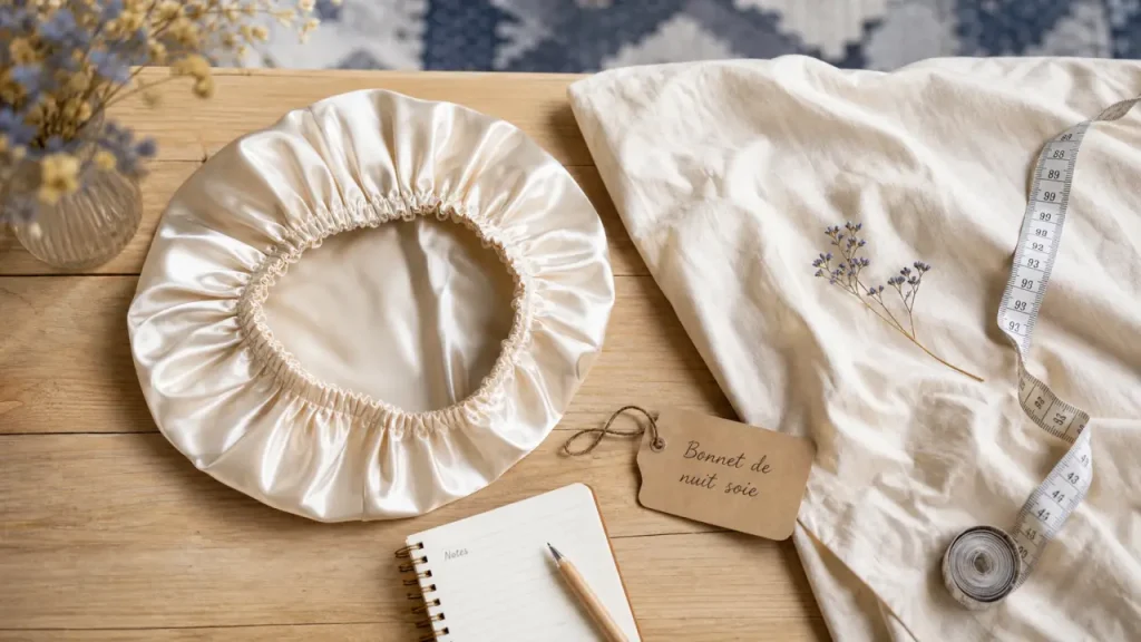 Bonnet de nuit en soie : pourquoi cet accessoire est indispensable pour vos cheveux