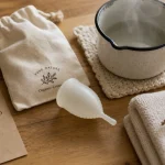 Coupe menstruelle bio silicone médicale, taille S/M/L et entretien