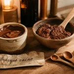 Masque chocolat visage : pot cacao prêt à l’emploi dans la salle de bain