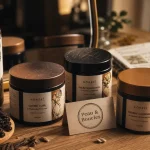Cosmétique africain sur table : peaux noires et cheveux texturés