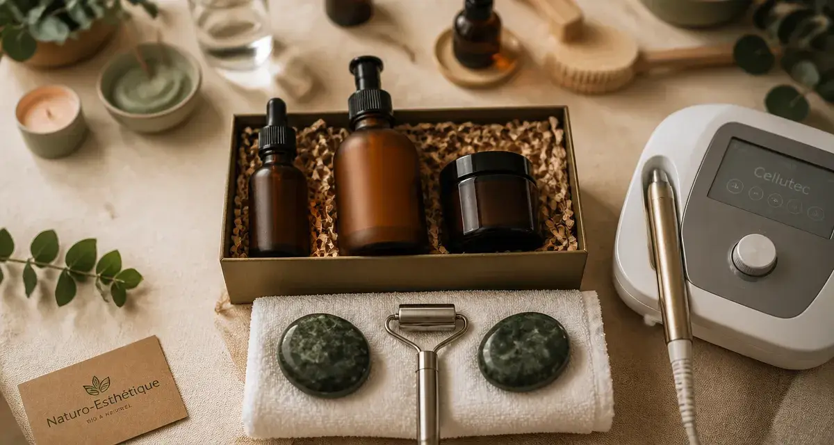 Côté beauté bio concept à Anglet : soins bio et technologies de pointe, plateau beauté