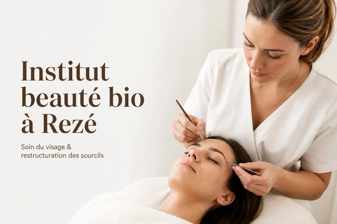 Institut de beauté bio À la Source à Rezé, soin du visage et beauté du regard