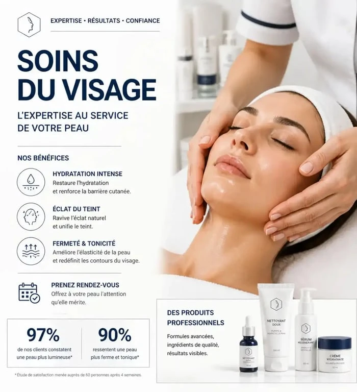 Soin visage personnalisé et massage expert à la Maison de Beauté Dulcenae