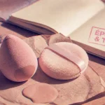 Eponge pour maquillage Blender et houppette, tapoter fond de teint, rendu sans latex