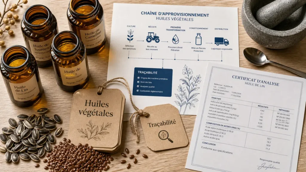 Grossiste en huiles végétales : comment sélectionner vos matières premières cosmétiques ?