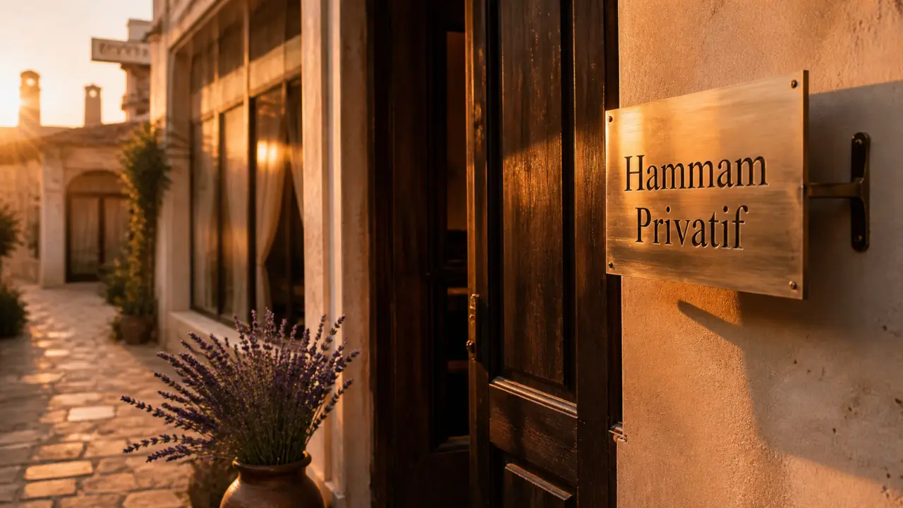 Les rituels d'Ô hammam massage et soin visage à Montpellier : hammam privatif
