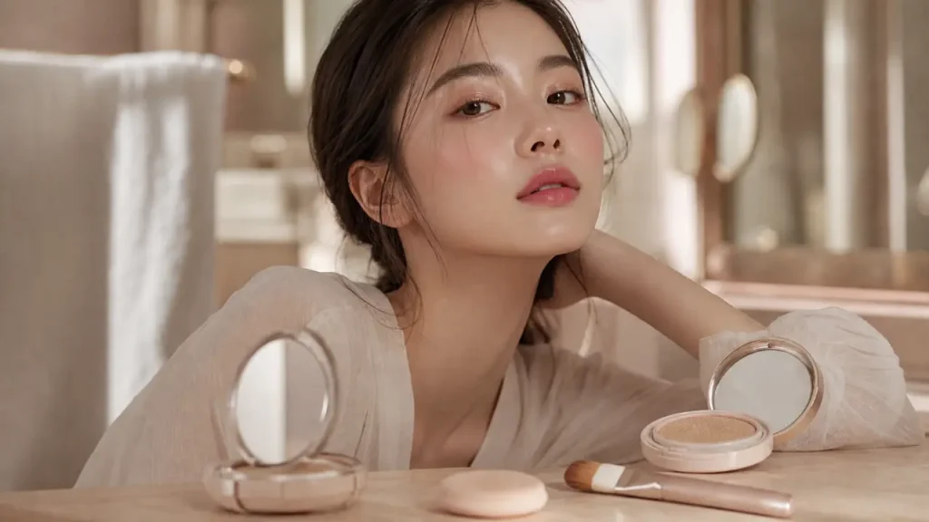 Maquillage coréen : peau glowy, textures légères et produits à choisir