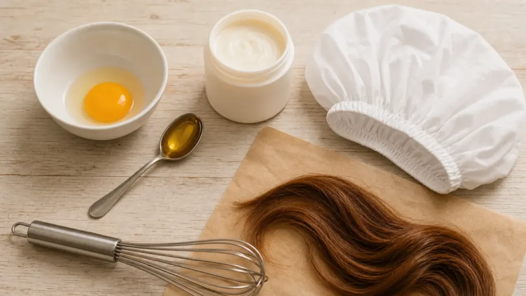 Œuf pour les cheveux : jaune, blanc ou entier, que choisir et comment l’utiliser ?