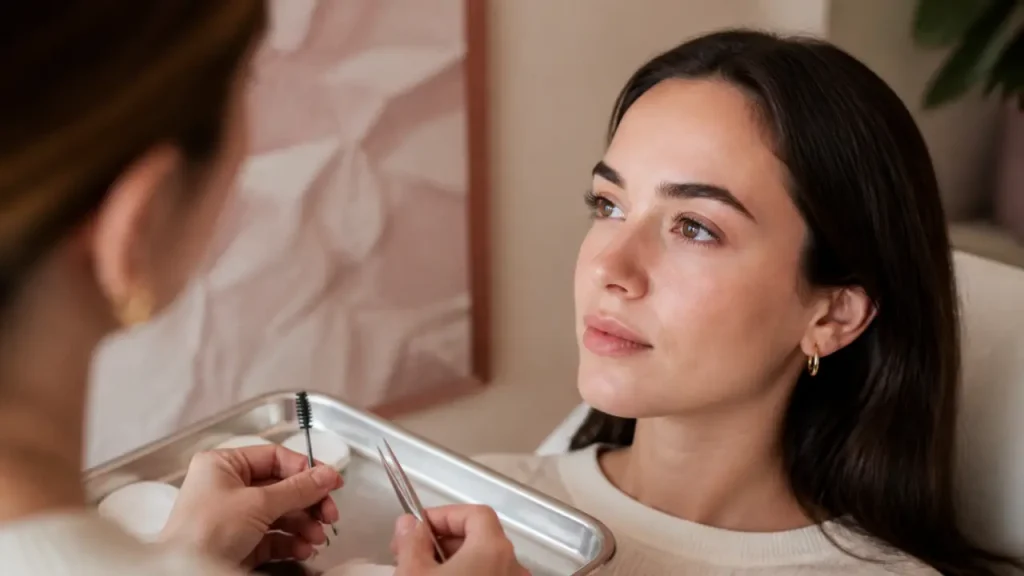 Regard naturel : rehaussement, cil à cil et browlift pour un rendu harmonieux