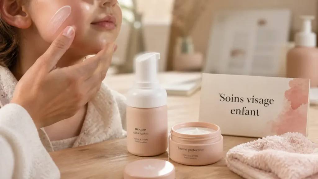 Soin visage enfant : quand commencer, quels produits choisir et comment gérer la zone T