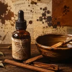 Huiles essentielles cannelle de chine : flacon ambré à la dilution
