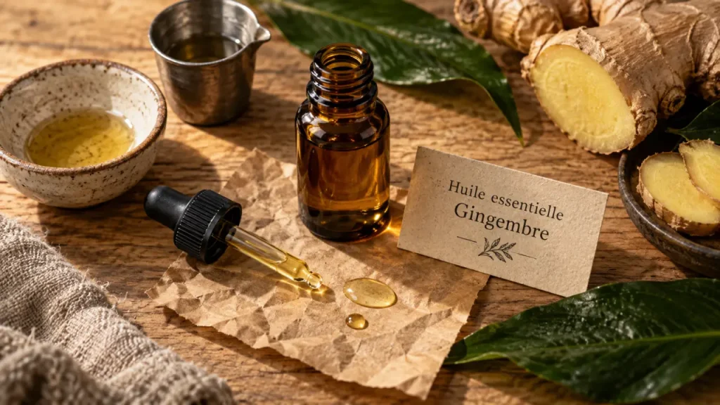 Huile essentielle de gingembre : pourquoi l’eau seule ne suffit pas