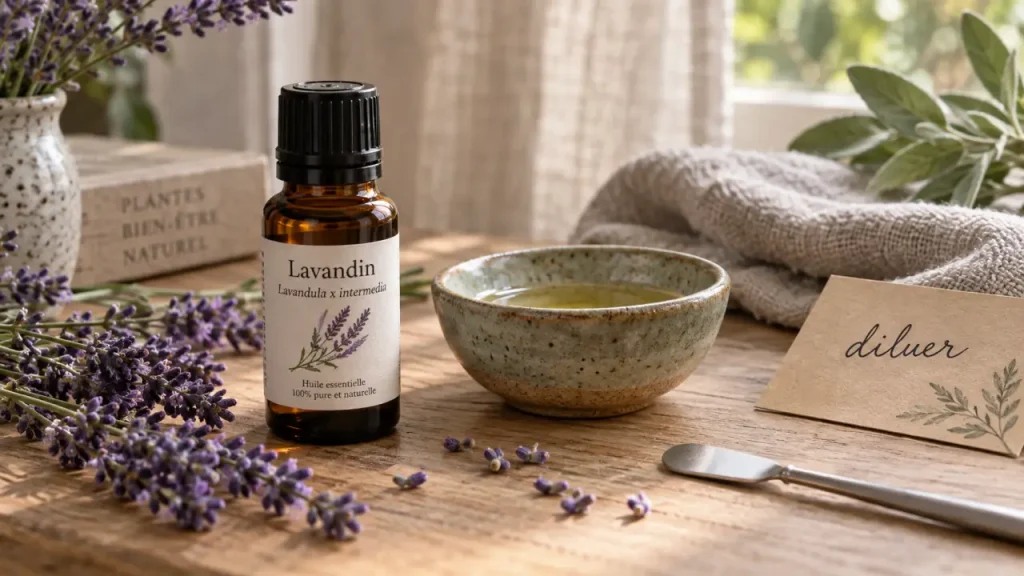 Huile essentielle de lavandin : pourquoi elle ne s’applique jamais pure sur la peau