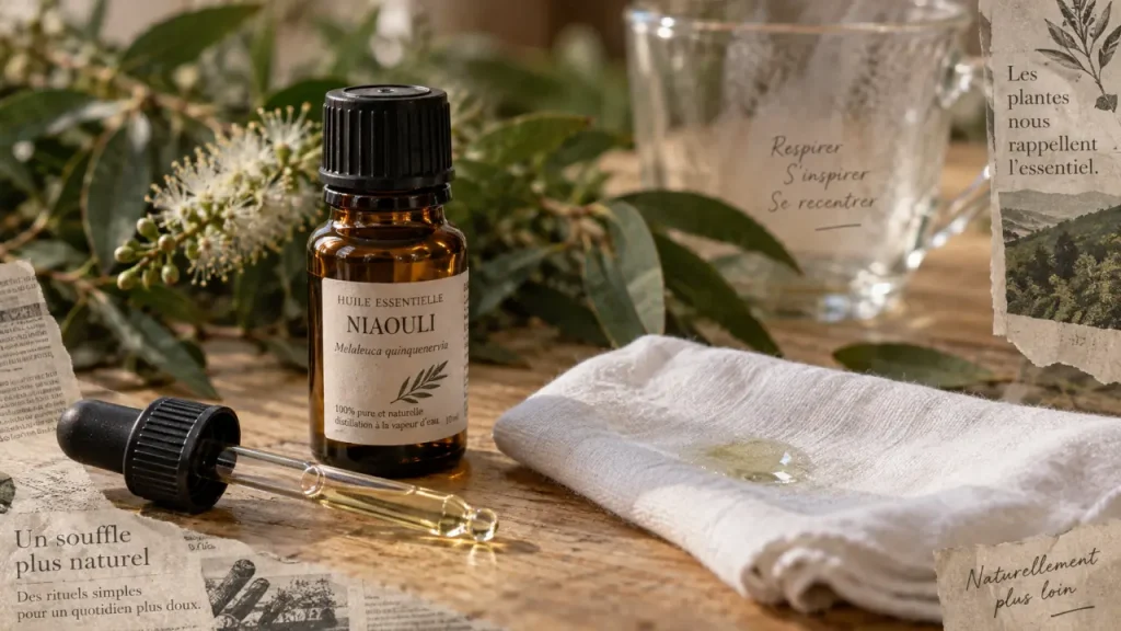 Huile essentielle de niaouli : utile pour respirer, à manier avec prudence
