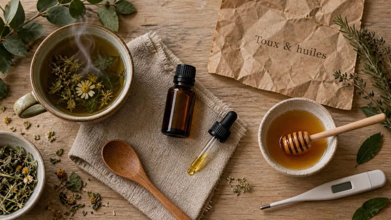 Huiles essentielles pour la toux, huiles apaisantes pour toux sèche