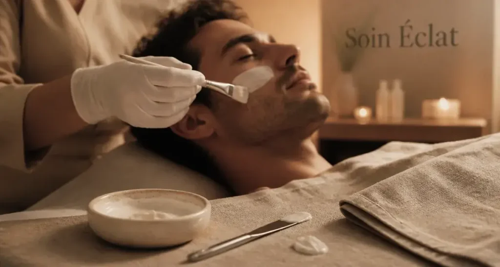 Soin visage homme en institut : quel protocole choisir pour quels résultats ?