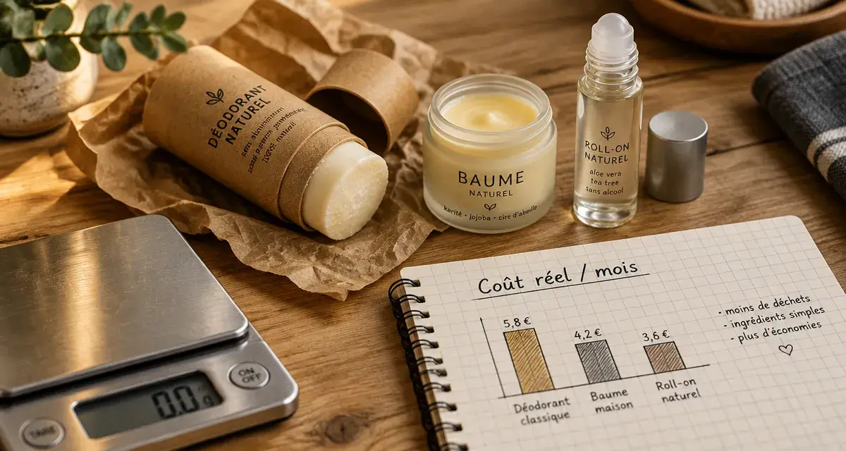 Déodorant naturel : ingrédients, stick, baume et roll-on, 15 jours d’adaptation